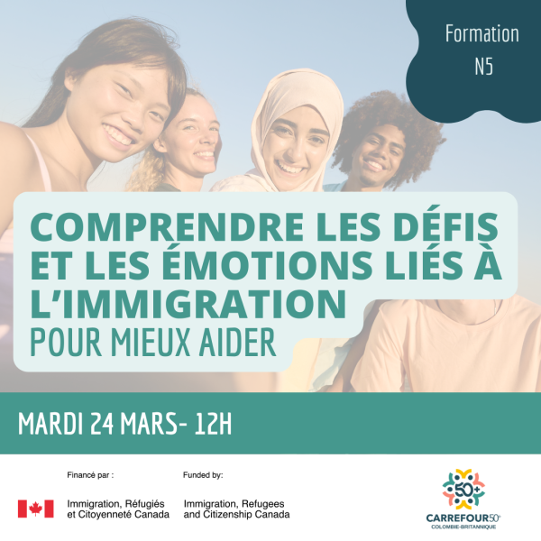 Bénévoles 50+ - Comprendre les défis et les émotions liés à l'immigration